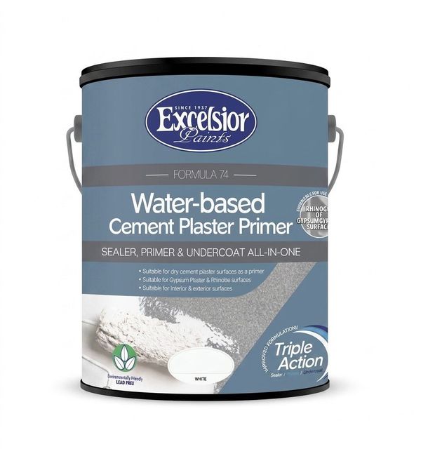 20L Formula 74 Plaster Primer T/deco-white