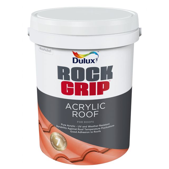 20L ROCKGRIP Acrylic Roof Rustic Red