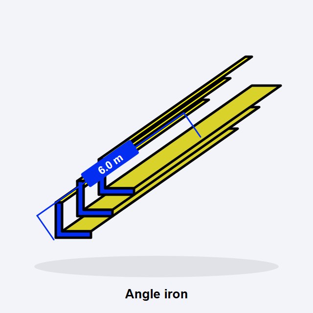 Angle Iron 40 x 40 x 3mm x 6m