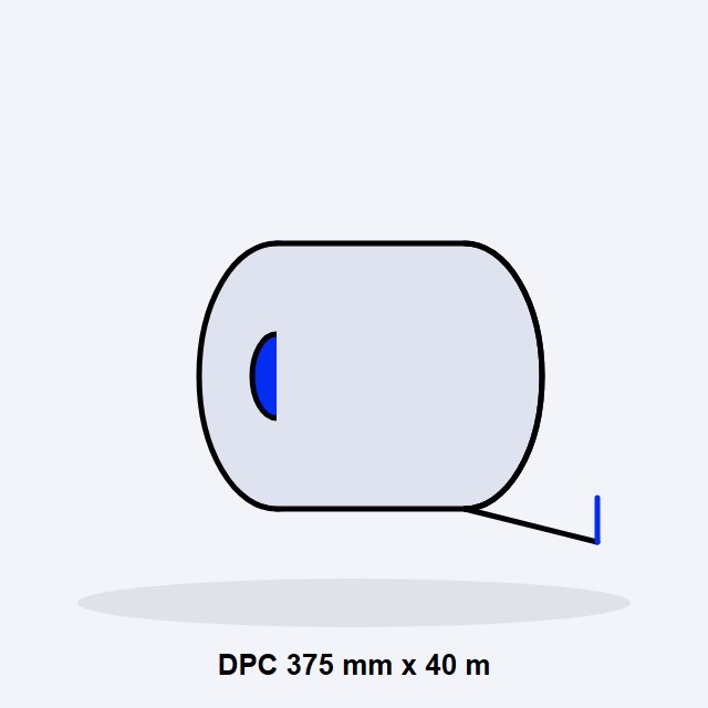 DPC 375mm x 40m Roll