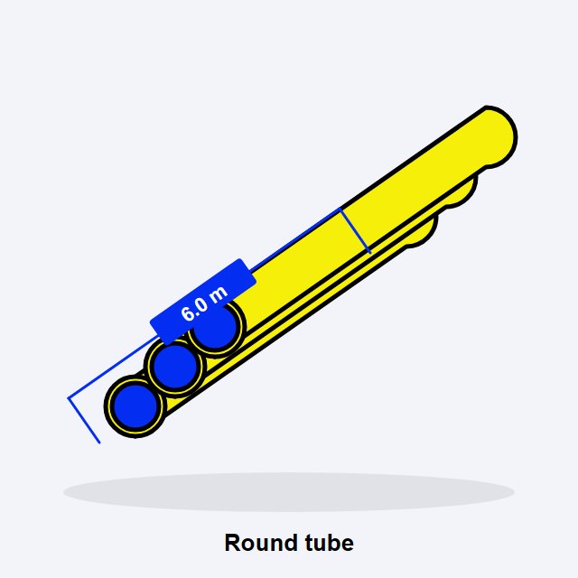 Round Tube 76mm x 1.6mm x 6m