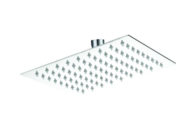 Shower Rose Square 200mm Blister